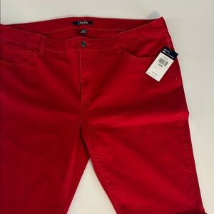 Chaps Women's Vibrant Red Shorts